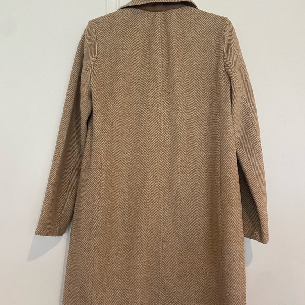 J. Crew Classic Tan Trench Coat - Picture 3 of 5